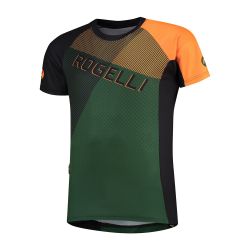 Rogelli Adventure 2.0 MTB wielershirt groen / zwart / oranje