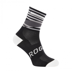 Rogelli Stripe Sokken zwart/ wit
