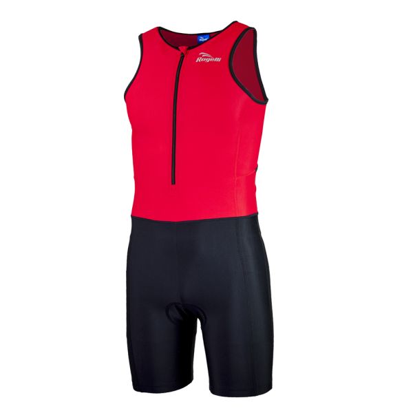 Rogelli Florida triathlon suit zwart / rood