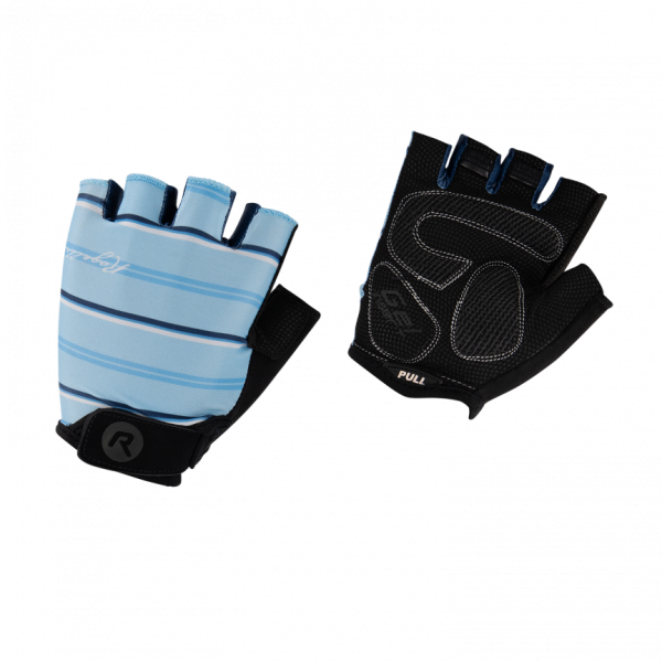 Rogelli Stripe Handschoenen blauw