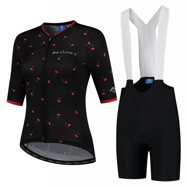 Wielerset Rogelli Fruity ECO + Prime2.0 zwart